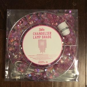 Pink Justice Chandelier Lamp shade